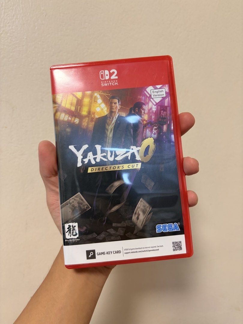 Yakuza 0 Director’s Cut (Category: Nintendo) located in Manila. Submitted by jiroyu97 (Listing ID 1466412489, Image 1). Description: Yakuza 0 Director’s Cut for Nintendo Switch 2 For sale and meet up only. Location: QC North Edsa.