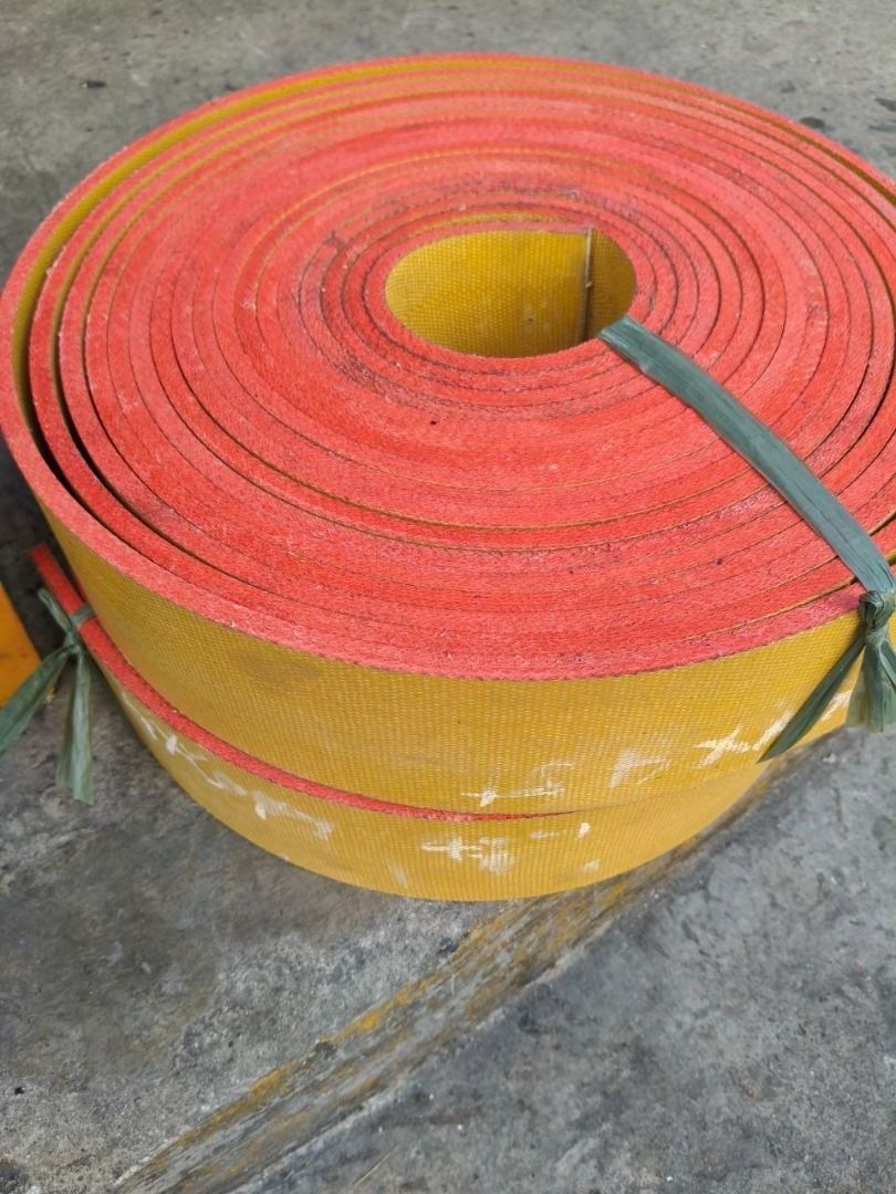 YELLOW FLAT BELT SIZE: 4"X6PLY (Category: Construction Tools & Equipment) located in Manila. Submitted by joeyroque09 (Listing ID 1466398772, Image 1). Description: YELLOW FLAT BELT SIZE: 4"X6PLY .