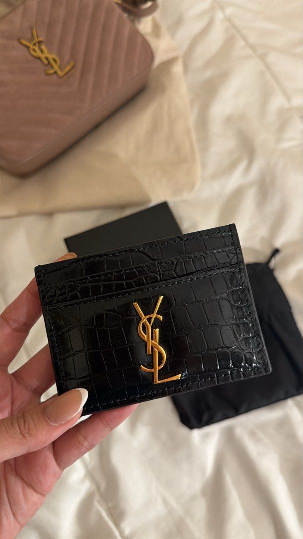 Ysl croc card holder (Category: Luxury Bags & Wallets) located in Cavite. Submitted by bellaandbeyond (Listing ID 1464698457, Image 1). Description: .