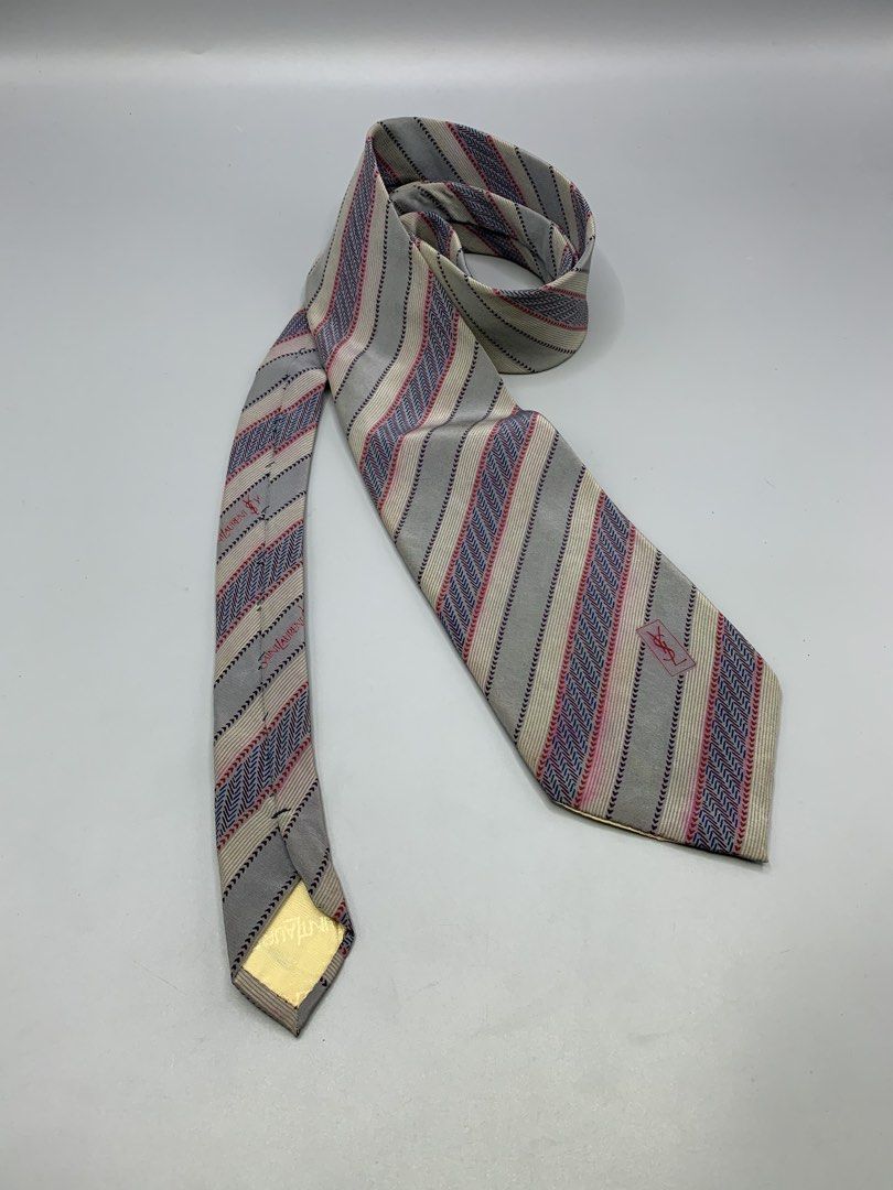 YVES SAINT LAURENT NECKTIE (Category: Ties) located in Bulacan. Submitted by ridersthrift_ph (Listing ID 1466496404, Image 2). Description: Authentic In Great Condition Gcash Payment Bulacan 📍.