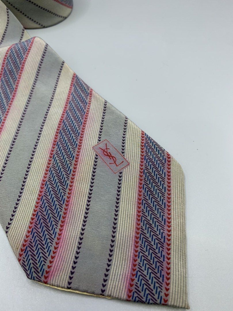 YVES SAINT LAURENT NECKTIE (Category: Ties) located in Bulacan. Submitted by ridersthrift_ph (Listing ID 1466496404, Image 3). Description: Authentic In Great Condition Gcash Payment Bulacan 📍.
