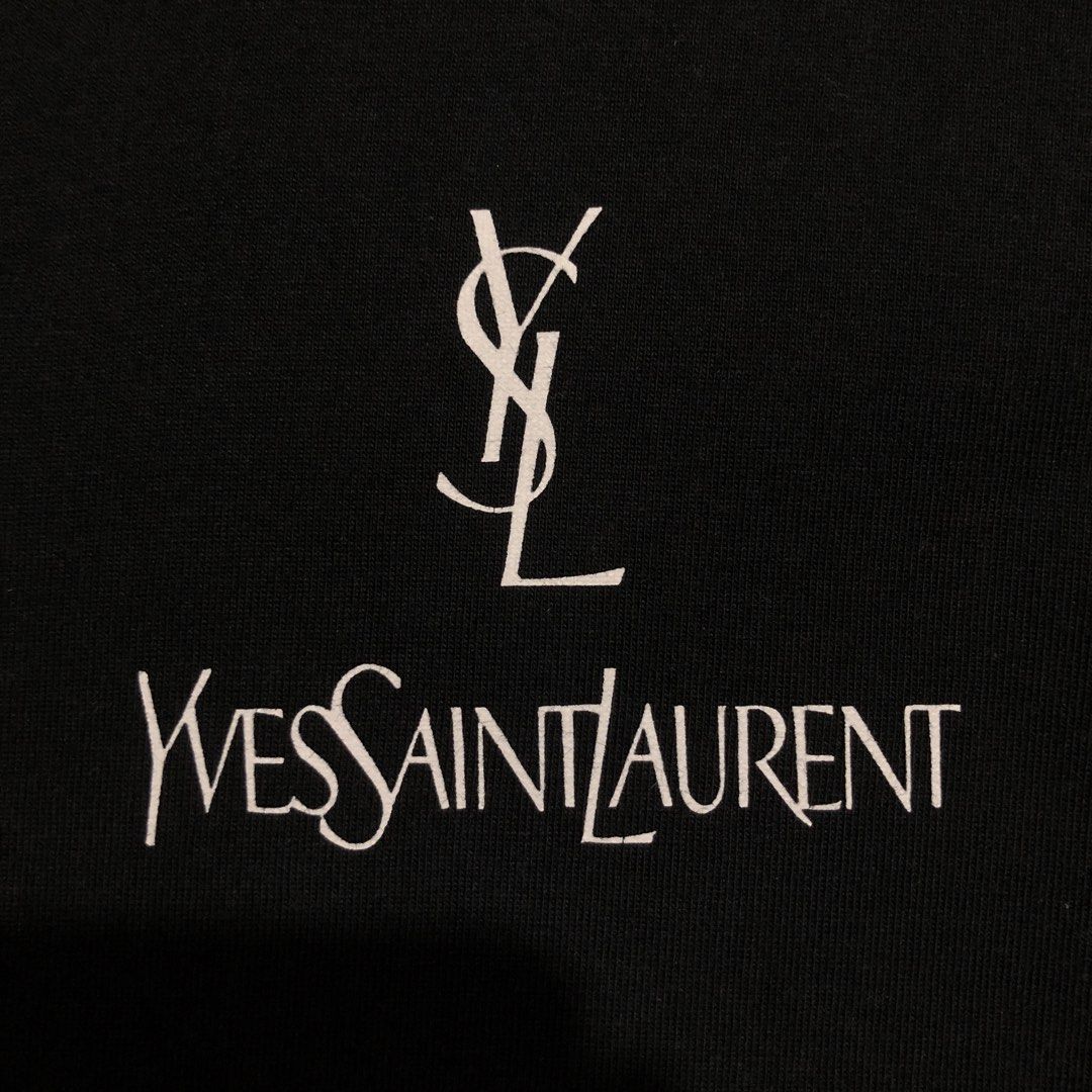 YvesSaintLaurent Tee (Category: Luxury Apparel) located in Dasmarinas. Submitted by corenyxmessy_3rd_account (Listing ID 1466532196, Image 3). Description: width - 19 length - 26.5.