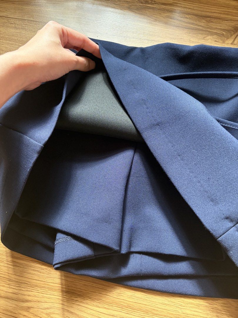 Zara Skort with Belt (Category: Skirts) located in San Pedro. Submitted by nikkiabc.777 (Listing ID 1466350815, Image 2). Description: Zara Skort with Belt Size: XS; 24-26 waist Brandnew; never been worn Color: Blue Bought from mall for ₱1,995.