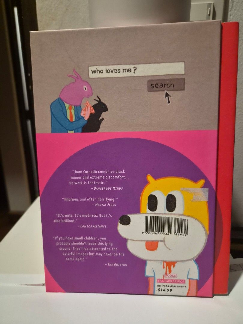 Zonzo Comic Book by Joan Cornellà (Category: Comics & Manga) located in Manila. Submitted by calcifie (Listing ID 1466444895, Image 2). Description: Out of Print Fantagraphics Posted = Available. Prices are firm unless you get more than 1 item. MOP: GCash, BPI Transfer, Wise (+5% transaction fee c/o buyer) MOD: LBC, Gogo Express, J&T Same Day delivery at buyers expense.