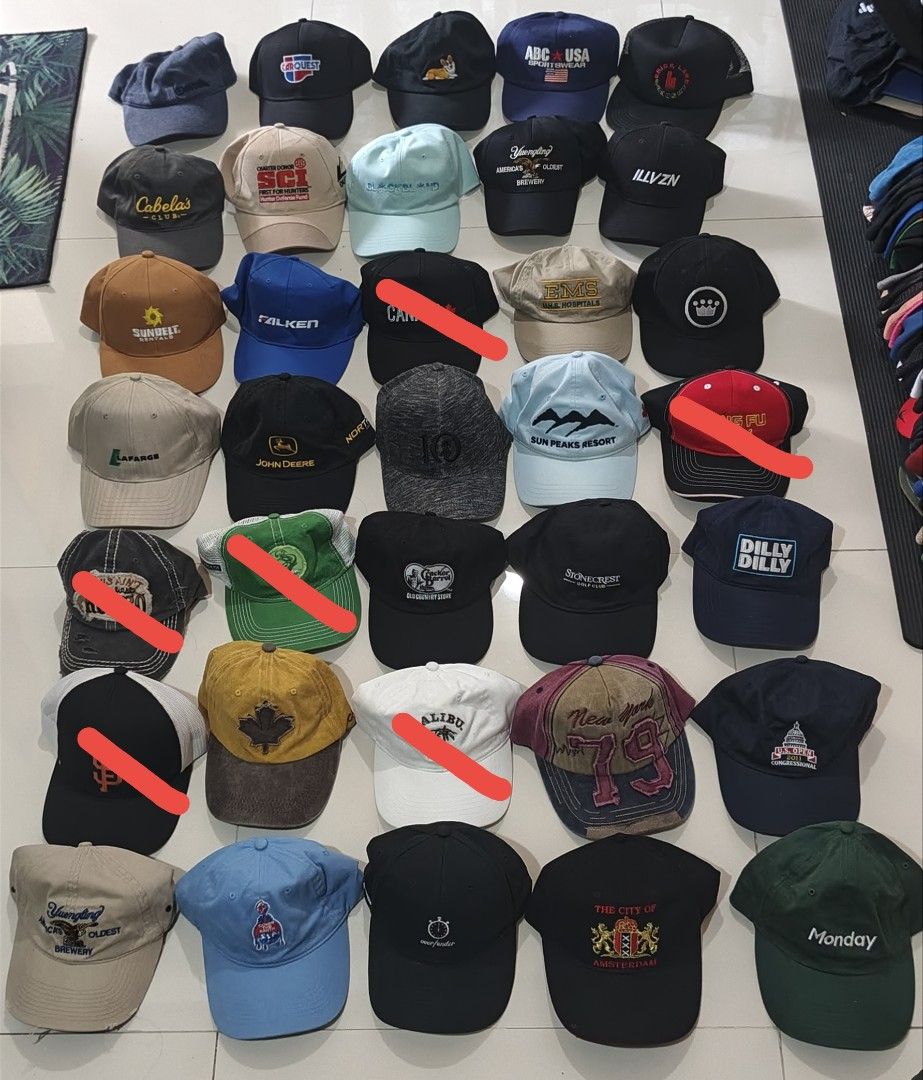 100 pesos each caps📌 (Category: Caps & Hats) located in Naga. Submitted by otaydenyoks (Listing ID 1466578681, Image 3). Description: .
