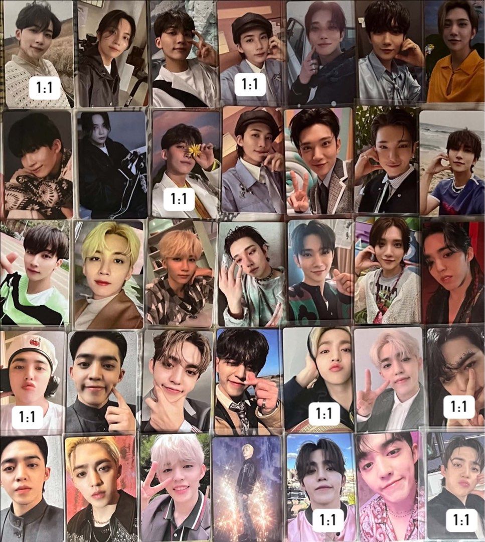 100 PHP each Seventeen Random PCs (Category: K-Wave Merchandise) located in Cebu City. Submitted by riyaaaaa_ (Listing ID 1466623541, Image 1). Description: PHP 100 each Less 10 per pc if getting 7+ PAYO , Onhand MOD : JNT Loc : Cebu X sensi , good condi DM to claim!.