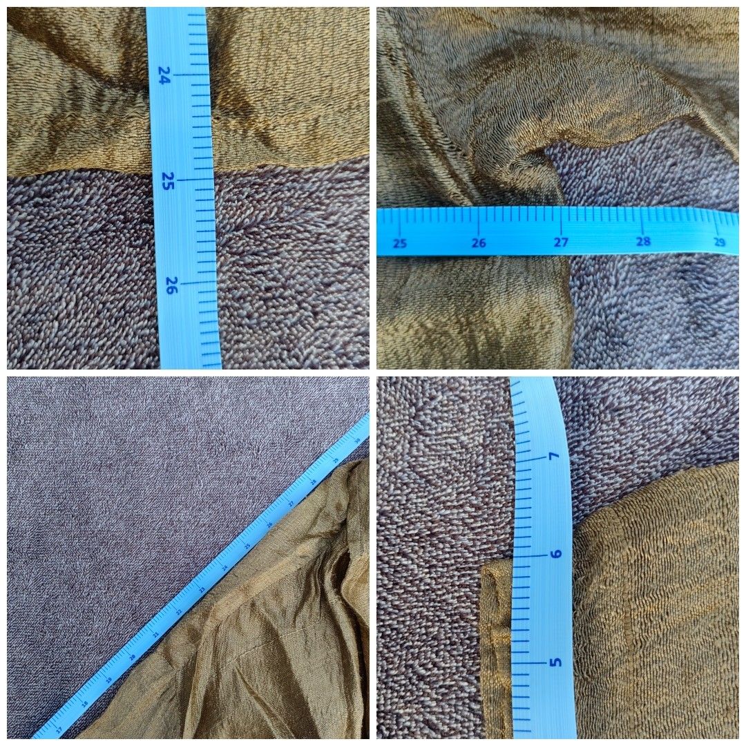 100% Thai Silk Collared Long Sleeve Shawl (Category: Longsleeves) located in Barotac Nuevo. Submitted by yorcollections (Listing ID 1466710302, Image 3). Description: 100% Thai Silk Collared Long Sleeve Shawl 2 front pockets, tie up style Very light and airy Length 25 inches Width 27 inches Sleeve length 21 inches Sleeve opening 6 inches 400php + sf.