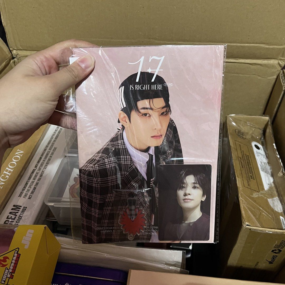 17IRH Deluxe Member Set (Category: K-Wave Merchandise) located in Cavite. Submitted by nel_dejesus28 (Listing ID 1466605690, Image 1). Description: WTS LFB Seventeen 17IRH Deluxe Member Set ₱200 each ₱380 for 2 📍 Bacoor, Cavite 📦 JnT Direct | LBC Sakto Pack (Photocard only) 💳 Gcash | Bank Transfer ⏳ PAYO - 3 DAYS DOP.