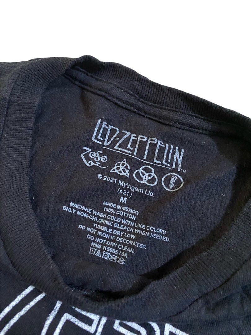 1973 Led Zeppelin (Category: Tshirts & Polo Shirts ) located in Maasin. Submitted by regain_cycle17 (Listing ID 1466686881, Image 3). Description: 1973 Led Zeppelin Excellent condition to as new🔥 21W x 27L 10/10 color rate🖤 super black in actual No issue❌ Washed and ready to wear♻️ 550 plus sf💰 MOP: GCash 📍SOUTHERN LEYTE, VISAYAS 6600. .