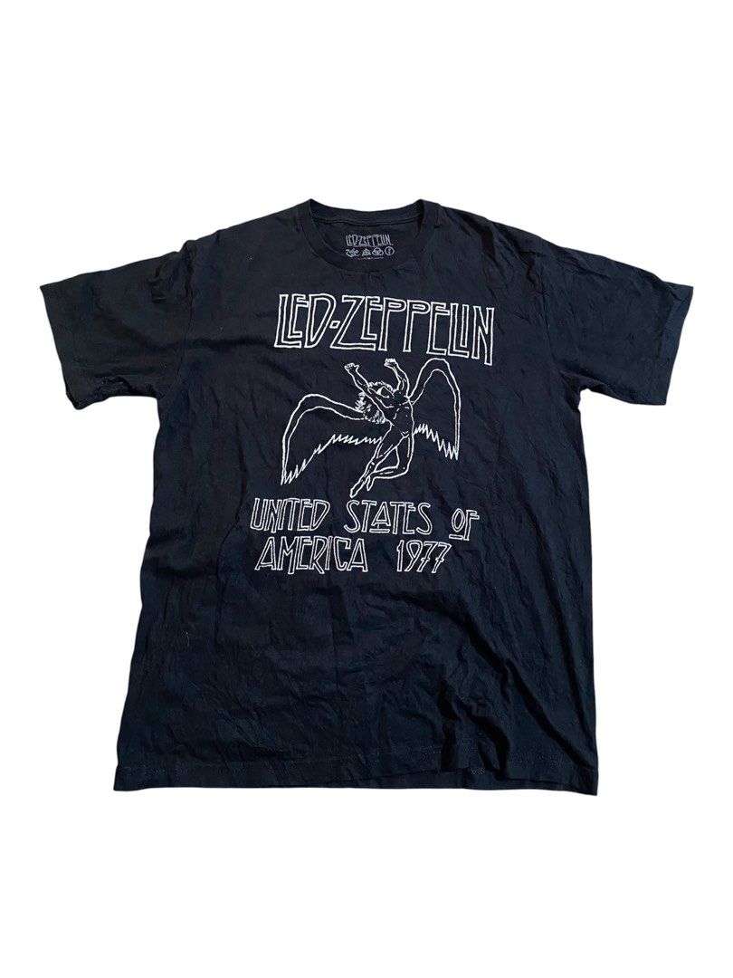 1973 Led Zeppelin (Category: Tshirts & Polo Shirts ) located in Maasin. Submitted by regain_cycle17 (Listing ID 1466686881, Image 1). Description: 1973 Led Zeppelin Excellent condition to as new🔥 21W x 27L 10/10 color rate🖤 super black in actual No issue❌ Washed and ready to wear♻️ 550 plus sf💰 MOP: GCash 📍SOUTHERN LEYTE, VISAYAS 6600. .