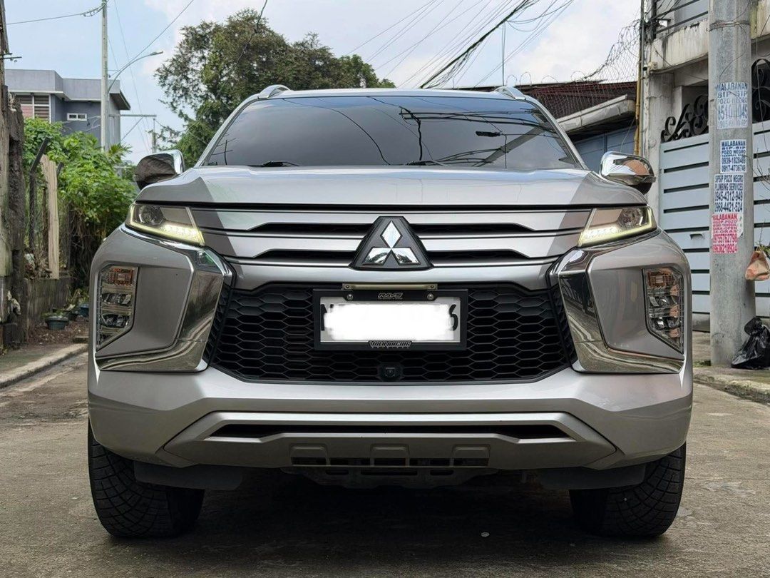 2021 Mitsubishi Montero GLS (Category: Other Automotive Parts and Accessories) located in Las Pinas. Submitted by cnp2021 (Listing ID 1466717995, Image 2). Description: 2021 Mitsubishi Montero GLS 2.4L Diesel Automatic Transmission (Paddle Shifter) 51T Mileage Sterling Silver Metallic 4x2 Push Start Smart Entry Power Retractable Sidemirrors Electronic Parking Brake Auto Brake Hold Leather Seatcover All Led Lights 360 Camera Drl 18s Te37 Mags with
