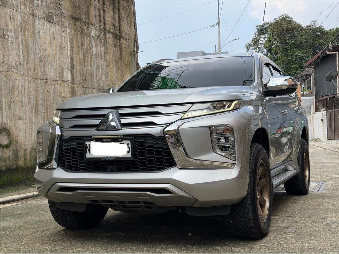 2021 Mitsubishi Montero GLS (Category: Other Automotive Parts and Accessories) located in Las Pinas. Submitted by cnp2021 (Listing ID 1466717995, Image 3). Description: 2021 Mitsubishi Montero GLS 2.4L Diesel Automatic Transmission (Paddle Shifter) 51T Mileage Sterling Silver Metallic 4x2 Push Start Smart Entry Power Retractable Sidemirrors Electronic Parking Brake Auto Brake Hold Leather Seatcover All Led Lights 360 Camera Drl 18s Te37 Mags with