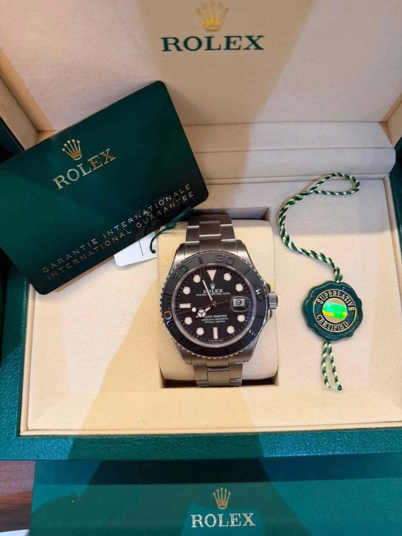 2026 Rolex Yacht-Master Titanium (Category: Luxury Watches) located in Quezon City. Submitted by justindazo (Listing ID 1466771039, Image 1). Description: Rolex Yacht-Master Titanium Reference 226627 Brand New Condition: 10/10 Case Size: 40mm Movement: Calibre 3235 Complete Set: Box, Manual, Warranty Card, Tag Year - 2026 ₱1,545,000 Price is Negotiable PM for Inquiries 📩 Meet-ups can be arranged 📍 Open for Authentication 🔎 Payment Method - Cas