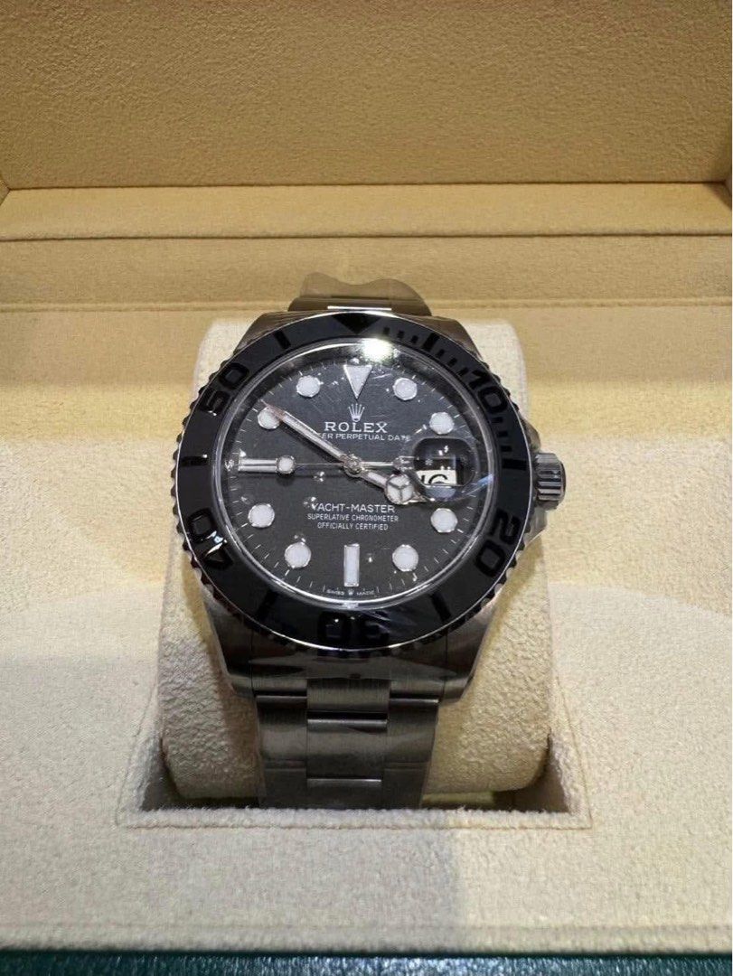 2026 Rolex Yacht-Master Titanium (Category: Luxury Watches) located in Quezon City. Submitted by justindazo (Listing ID 1466771039, Image 2). Description: Rolex Yacht-Master Titanium Reference 226627 Brand New Condition: 10/10 Case Size: 40mm Movement: Calibre 3235 Complete Set: Box, Manual, Warranty Card, Tag Year - 2026 ₱1,545,000 Price is Negotiable PM for Inquiries 📩 Meet-ups can be arranged 📍 Open for Authentication 🔎 Payment Method - Cas