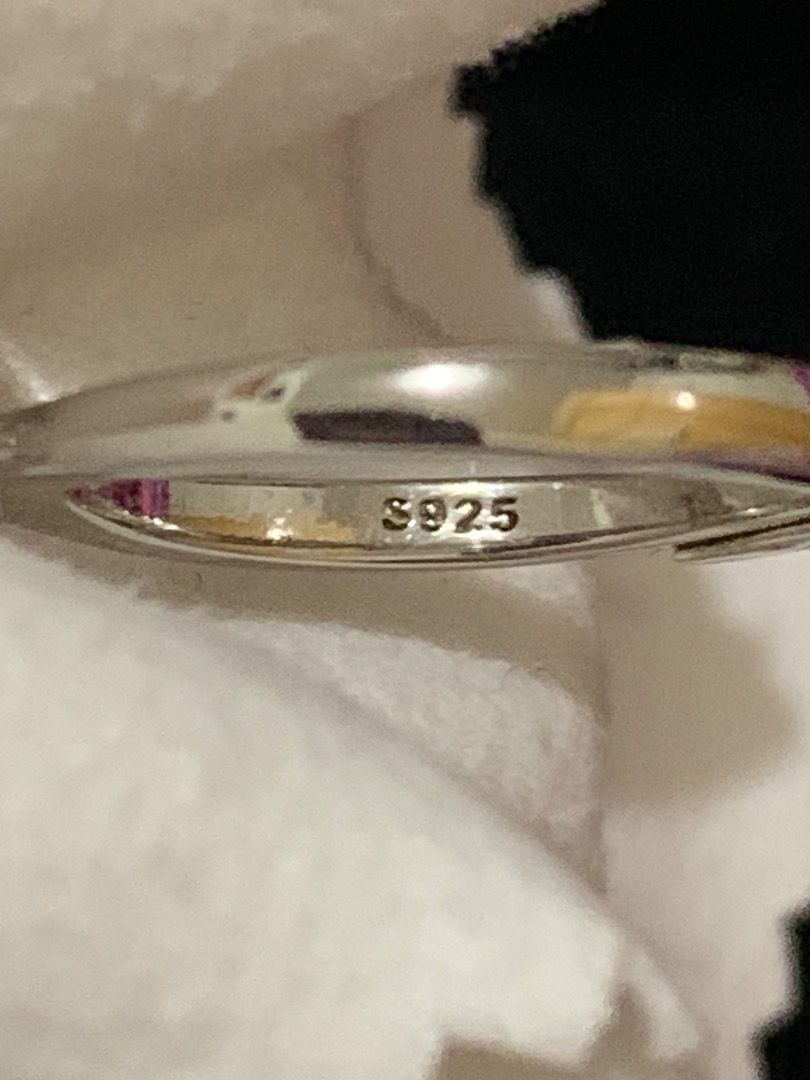 2 carat Emerald Cut Moissanite Adjustable S925 Ring (Category: Rings) located in Quezon City. Submitted by itscxyy (Listing ID 1466759023, Image 3). Description: - With GRA Certificate - Material: Adjustable band and S925 stamped - Stone: 2 Carat Moissanite stone (D color) - Design: Classic solitaire prong high-setting on a thin polished band - Perfect for Engagement ring or gifting.