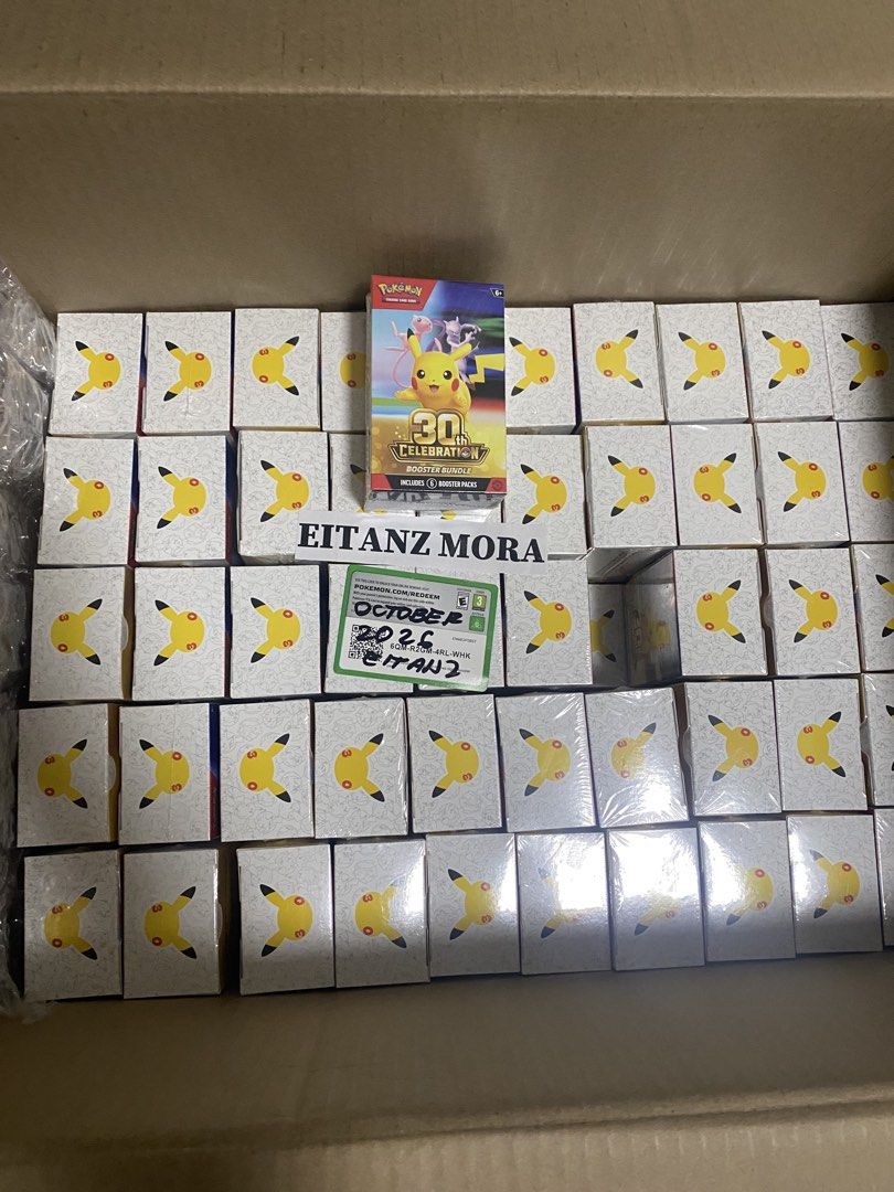 30th booster bundle (Category: Card Boxes & Cases) located in Mandaluyong City. Submitted by eitanz_arom (Listing ID 1466772960, Image 1). Description: .