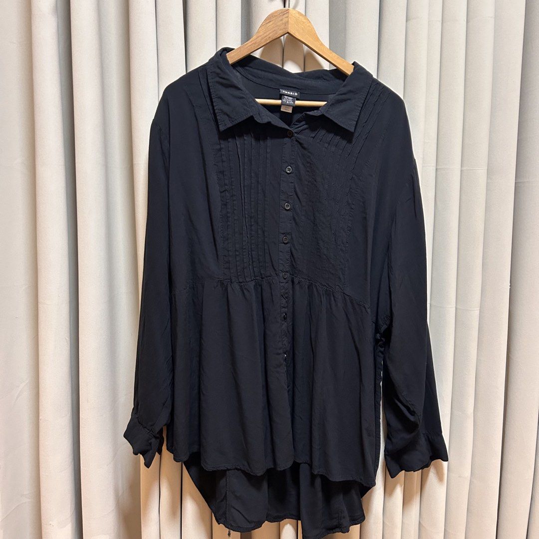 3XL Plus Size Torrid Black Longsleeves (Category: Longsleeves) located in Rizal. Submitted by from99abovecloset (Listing ID 1466597217, Image 1). Description: CODE:092 Size: 3XL-4XL Armhole (laid flat):14” Bust (around): 60” Length (laid flat): 35” Cotton rayon | loose | like new .