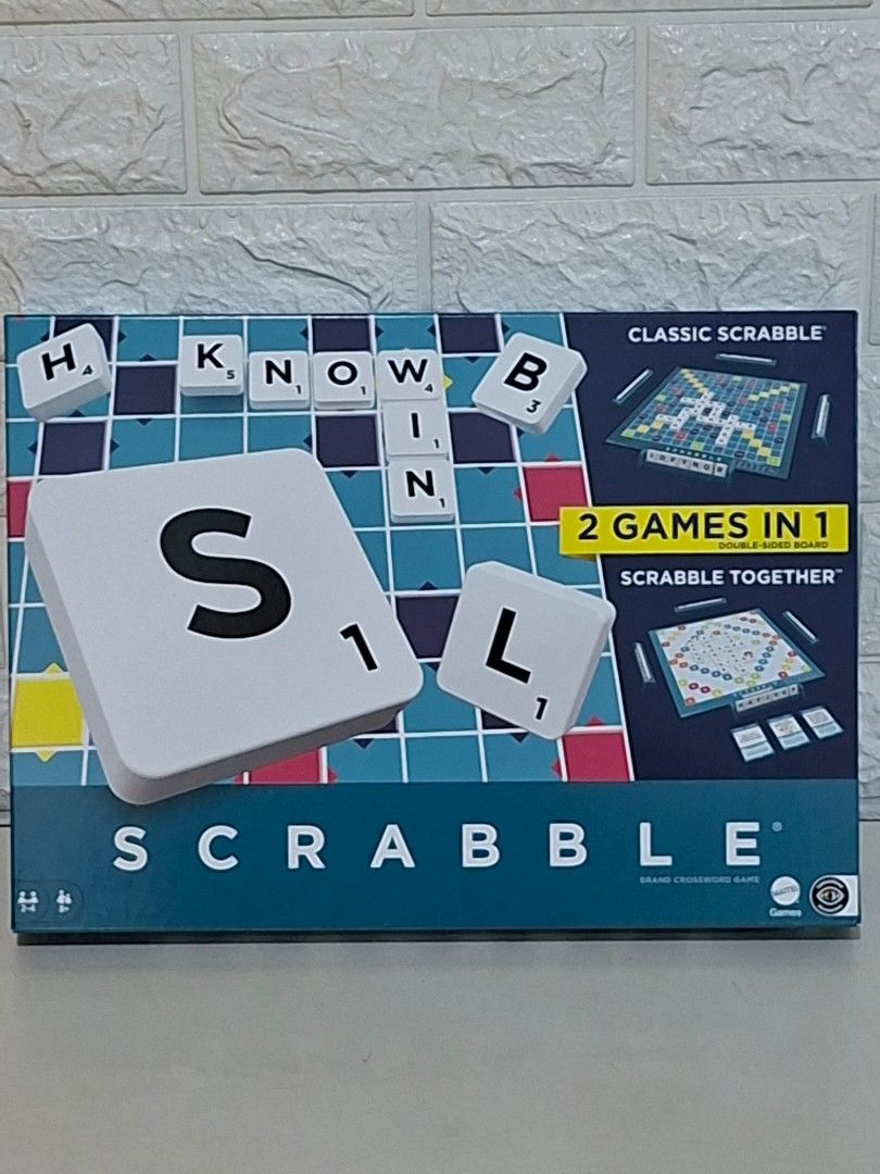 ### 🎲✨ Mattel Classic Scrabble (Category: Board Games & Puzzles) located in Taguig. Submitted by authprelovedonlineshop1 (Listing ID 1466713226, Image 2). Description: ### 🎲✨ Mattel Classic Scrabble **Like New! Used Only Once!** - 🎲 **Mattel Classic Scrabble** - ✨ **Like New Condition** - 🧩 **Used only once** - ✅ **Complete — no missing pieces** - 👨‍👩‍👧‍👦 Perfect for **family game nights, kids, and Scrabble lovers** - 💰 **₱1,488** 📝 **C