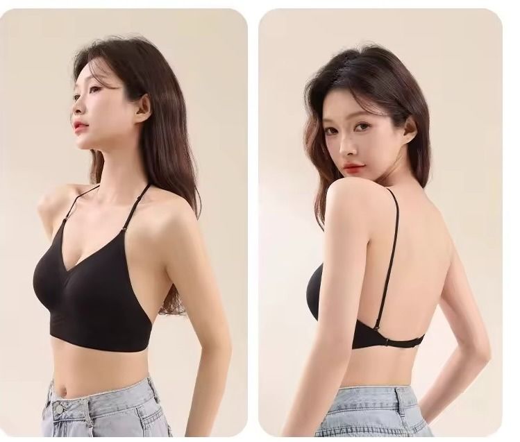 SEAMLESS MULTI-WAY BACKLESS LOW-BACK BRA (BLACK) (Category: Undergarments & Loungewear) located in Makati City. Submitted by fpled (Listing ID 1466670529, Image 1). Description: The support bra for backless dresses, low-back tops, halter outfits, and evening outfits! Size Large (Best for 34B–36B) Made from a 360° flexible zero-feel spandex blend with wireless 3D soft cup. Brand new, never worn, and sealed in its original ziplock packaging! 📌 PRO