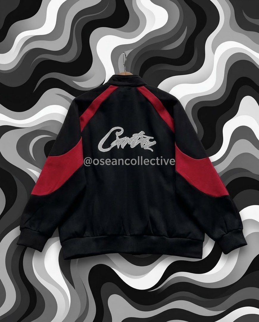 ✨ Corteiz Track Jacket (Category: Coats, Jackets and Outerwear) located in Valenzuela. Submitted by oseancollective (Listing ID 1466607445, Image 1). Description: • Brand New 📩 Message us for size, color, tags, and more details..