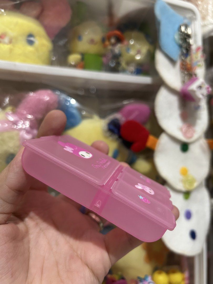 🍀✨ My Melody 4-Compartment Multi-Purpose Case (Category: Other Merchandise) located in Manila. Submitted by zscollectibles (Listing ID 1466700918, Image 3). Description: 🍀✨Please read before messaging. Thank you.✨🍀 ❗️No return no exchange. Actual item posted. ❗️No haggling. LP Posted. ❗️No cancellation once order confirmed and scheduled for shipping. ❗️J&T, or your choice your book. (SF shouldered by the buyer) ❗️Shipping every friday. ❗️Gcash