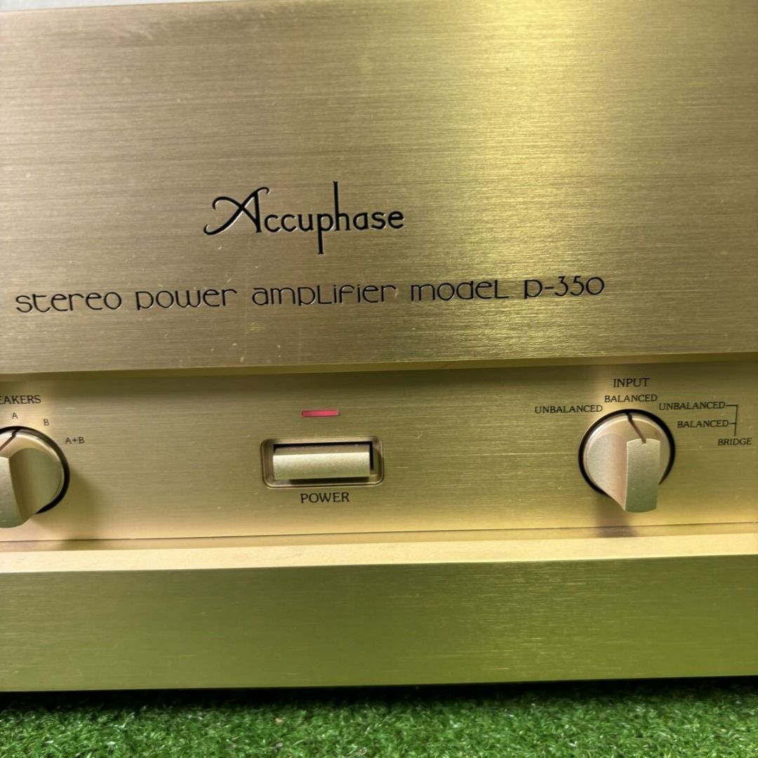 Accuphase P-350 Power Amplifier – Operation Guaranteed (Category: Soundbars, Speakers & Amplifiers) located in Caloocan City. Submitted by letao_shopping_ph (Listing ID 1466622521, Image 2). Description: Listed in the condition shown in the photos (used item). Operation is guaranteed. The cable is not a genuine one. Sold as-is. 🇯🇵 Interested in this item? Feel free to message us for more details. 🏷️ Product Code: A-393 🛍️ More Similar Product