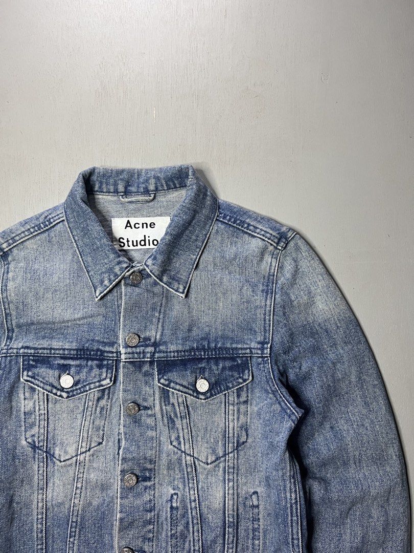 Acne studios Denim Jacket (Category: Coats, Jackets and Outerwear) located in Catbalogan. Submitted by yellfindss (Listing ID 1466744319, Image 2). Description: Excellent condition No issue Need wash 16/21 9/10 color rate.