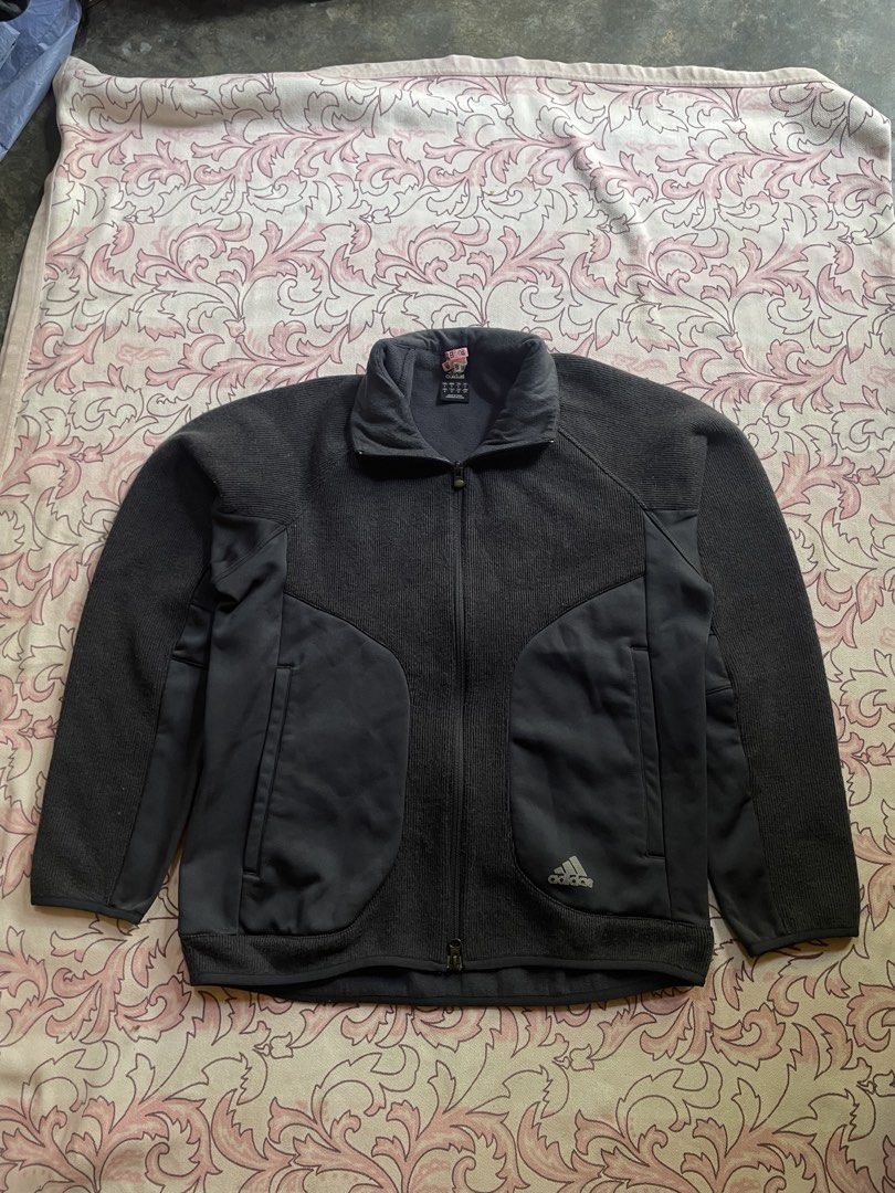 Adidad jacket (Category: Coats, Jackets and Outerwear) located in Cagayan de Oro. Submitted by soft_thrift (Listing ID 1466705779, Image 1). Description: Dimension W 21 L 26.