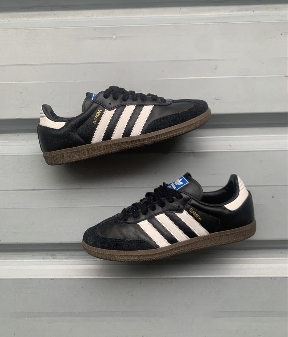 Adidas Samba OG Black (Category: Sneakers) located in Marikina City. Submitted by azaero (Listing ID 1466642201, Image 1). Description: Size Men’s US 7 / cm 25 / Euro 40 Excellent Condition no issues.