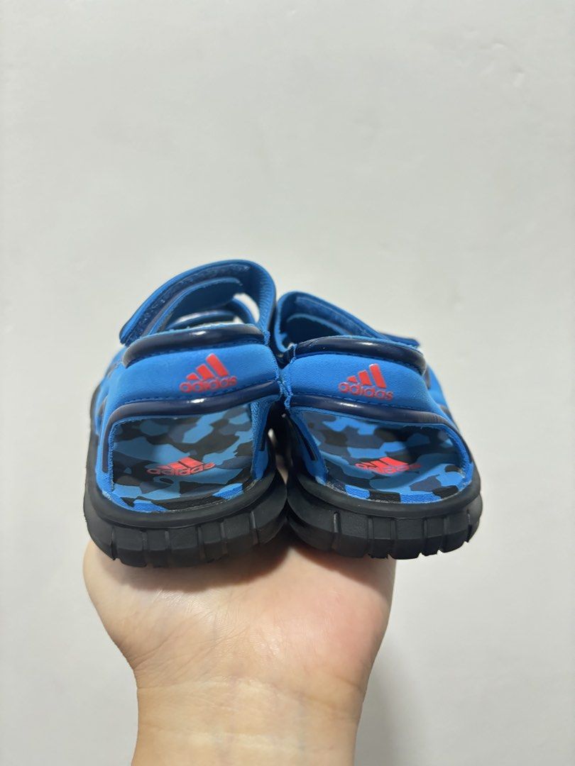 Adidas sandal (13cm-14cm) (Category: Babies & Kids Fashion) located in Imus. Submitted by littlebooythriftstore (Listing ID 1460182645, Image 3). Description: Bacoor.