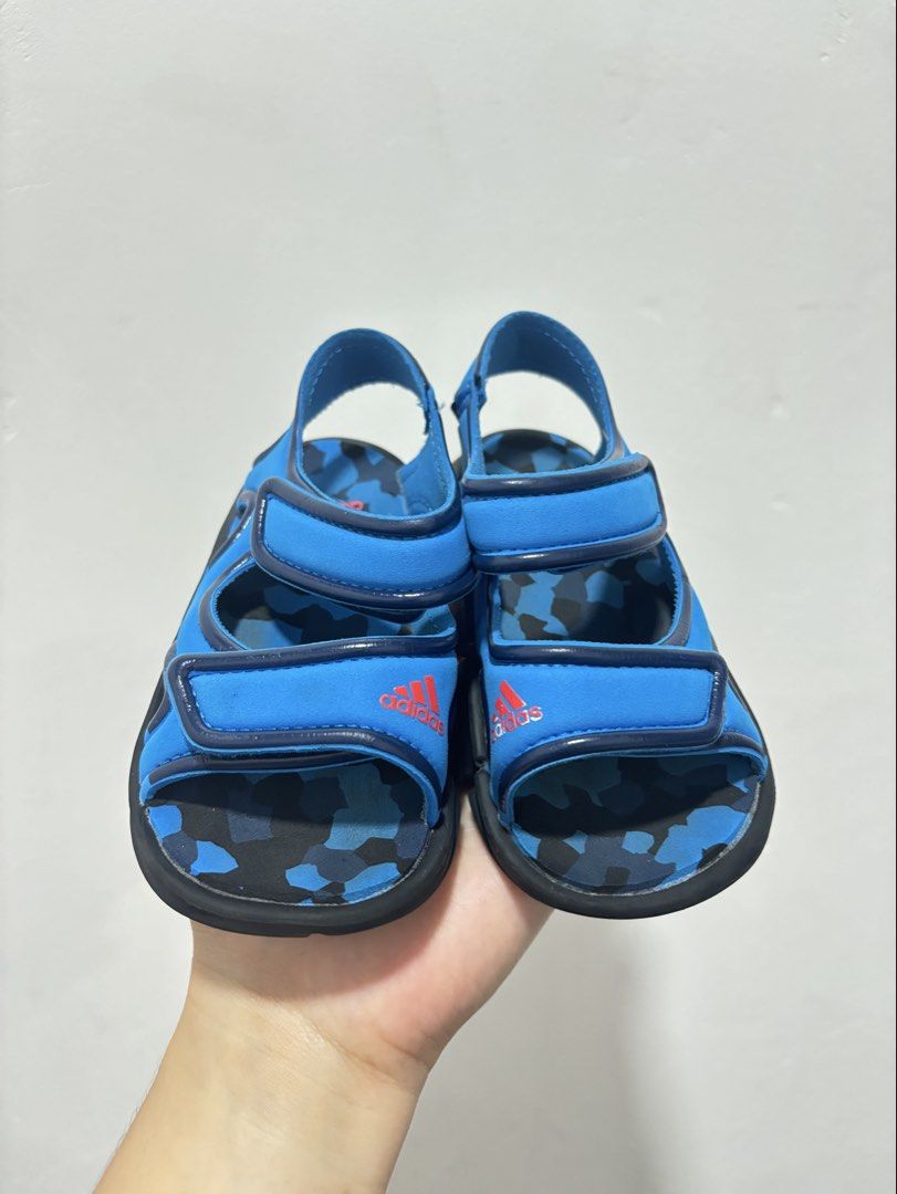Adidas sandal (13cm-14cm) (Category: Babies & Kids Fashion) located in Imus. Submitted by littlebooythriftstore (Listing ID 1460182645, Image 1). Description: Bacoor.