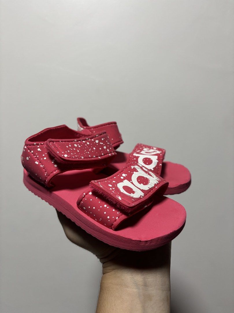 Adidas sandal (15cm) (Category: Babies & Kids Fashion) located in Imus. Submitted by littlebooythriftstore (Listing ID 1466750040, Image 3). Description: Bacoor.