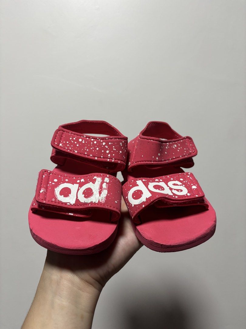 Adidas sandal (15cm) (Category: Babies & Kids Fashion) located in Imus. Submitted by littlebooythriftstore (Listing ID 1466750040, Image 2). Description: Bacoor.