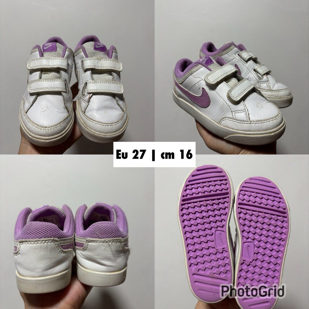 Adidas shoes (16cm) (Category: Babies & Kids Fashion) located in Imus. Submitted by littlebooythriftstore (Listing ID 1466745244, Image 1). Description: Bacoor.