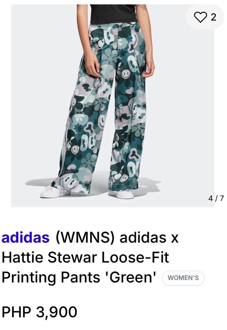 Adidas x Hattie Stewar Pants (Category: Activewear) located in Manila. Submitted by chen_clybelles (Listing ID 1466772808, Image 2). Description: .