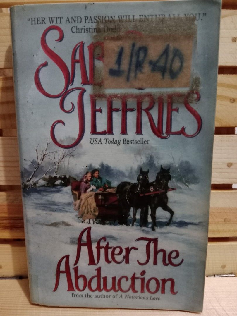After The Abduction by Sabrina Jeffries (Category: Storybooks) located in Caba. Submitted by alyssa.m. (Listing ID 1466642224, Image 1). Description: .