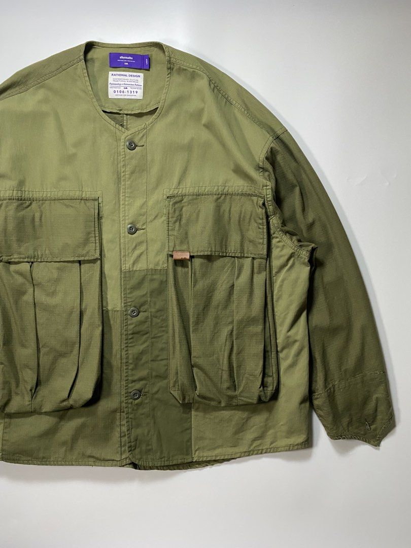 Aftermath Reworked Military Jacket (Category: Activewear) located in Bago City. Submitted by johnpaul_gidlayan (Listing ID 1466723700, Image 3). Description: Aftermaths Reworked Military Jacket Item Details Size: Large Dimension: 26.5x31.5 Sleeves: 23.5 Shoulder: 24.5 Condition: Excellent condition (needwash) Color Rate: 9.5/10 Flaws: None (Item color vary due to lighting) — Price: 1850+sf.