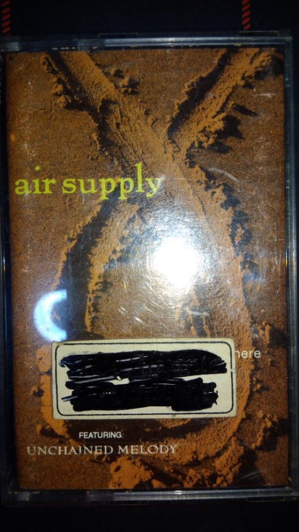 Air Supply Cassette Tape (Category: CDs & DVDs) located in Makati City. Submitted by julz2026 (Listing ID 1466667603, Image 1). Description: -Price is fixed - With inlay and transparent casing - Very good condition.