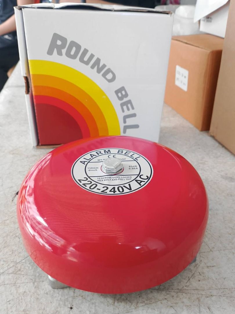 Alarm Bell Specs: CB-6B 6" AC220V (Category: Home Improvement Tools & Accessories) located in Manila. Submitted by 09171479278_elsie. (Listing ID 1466648301, Image 2). Description: Alarm Bell Specs: CB-6B 6" AC220V.