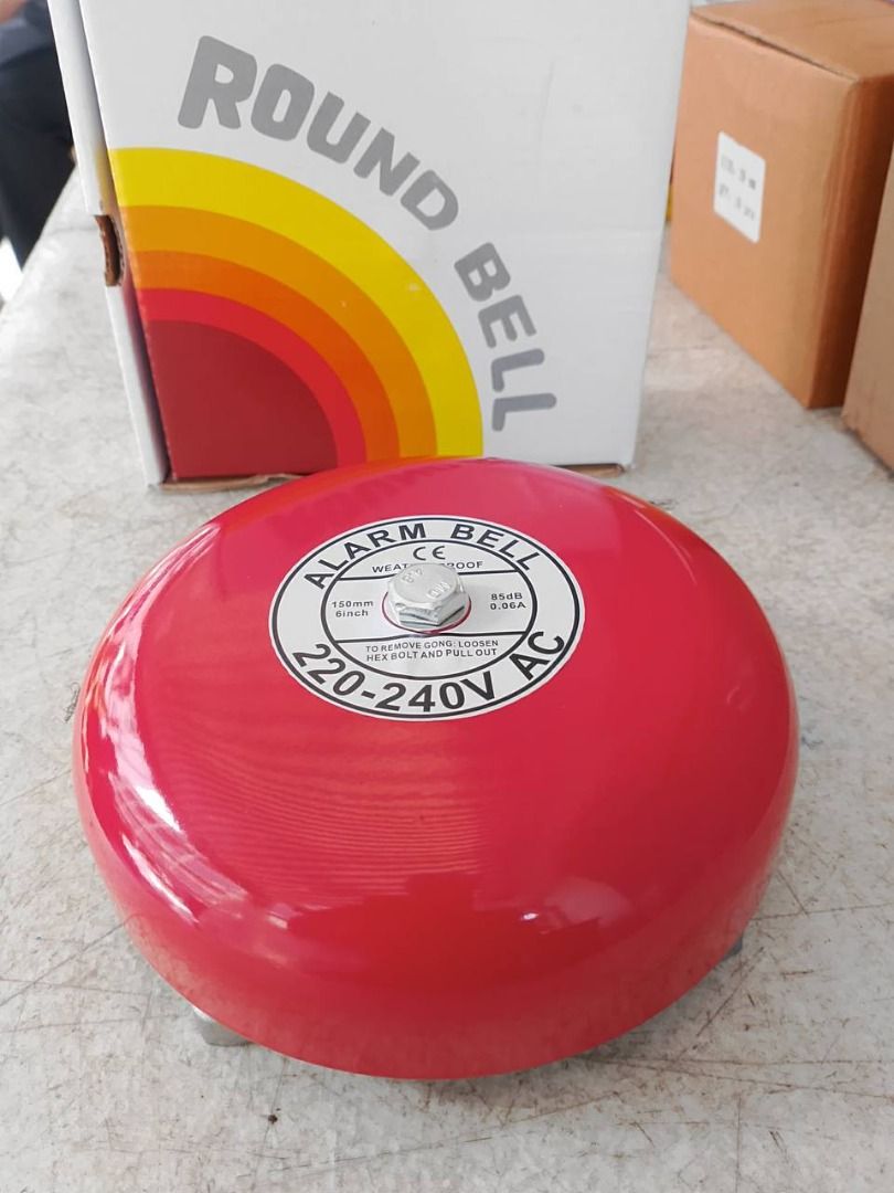 Alarm Bell Specs: CB-6B 6" AC220V (Category: Home Improvement Tools & Accessories) located in Manila. Submitted by 09171479278_elsie. (Listing ID 1466648301, Image 3). Description: Alarm Bell Specs: CB-6B 6" AC220V.