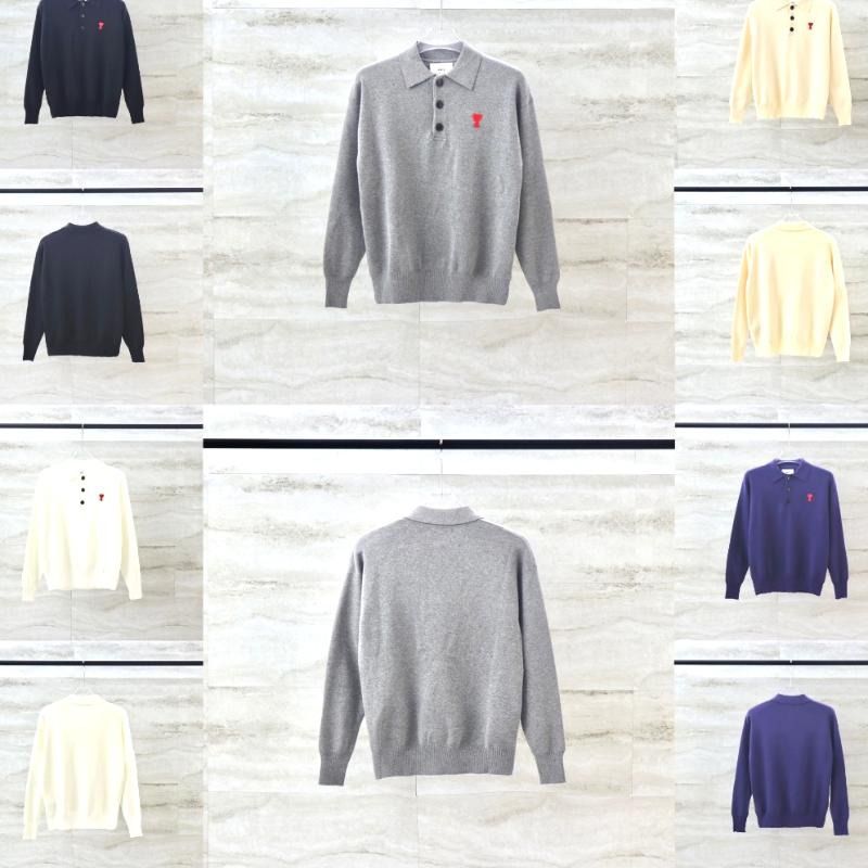 Ami Paris 新款小愛心刺繡羊毛翻領Polo套頭衫 （分類：衛衣）位於 Hong Kong。 由 graigsanford 提交（商品編號 1466622381，圖片 1）。簡介： 📐 尺碼查詢：歡迎隨時聯絡客服諮詢合適尺碼 🚚 送貨安排：- 支持順豐到付、智能櫃送貨兩種方式 - 落單後3-5個工作天內安排寄出 ⚠️ 溫馨提示：預計出貨時間僅供參考，貨品或會因船運、空運等非可控因素出現延誤，本店恕不接受急單，下單前敬請留意。。