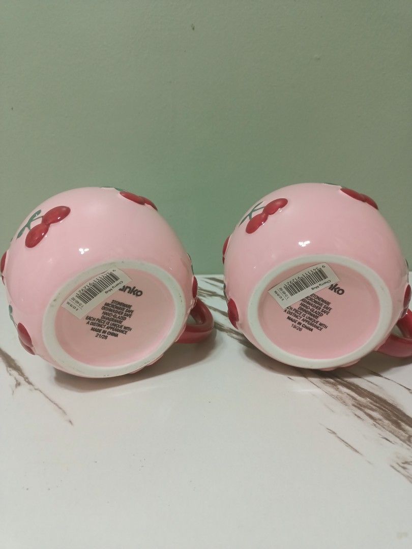 Anko Pink Cherry Mug (Category: Coffee & Tea Tableware) located in Antipolo. Submitted by cathrift_ (Listing ID 1466719749, Image 3). Description: 300/each.