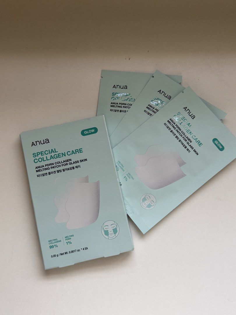 Anua Special Collagen Care Melting Patch (Category: Face Care) located in Mabalacat. Submitted by fusecollective (Listing ID 1466665650, Image 1). Description: - Authentic Anua Special Collagen Care Melting Patch from PR Package - Expiry date: April 21, 2028 📍Mabalacat, Pampanga .