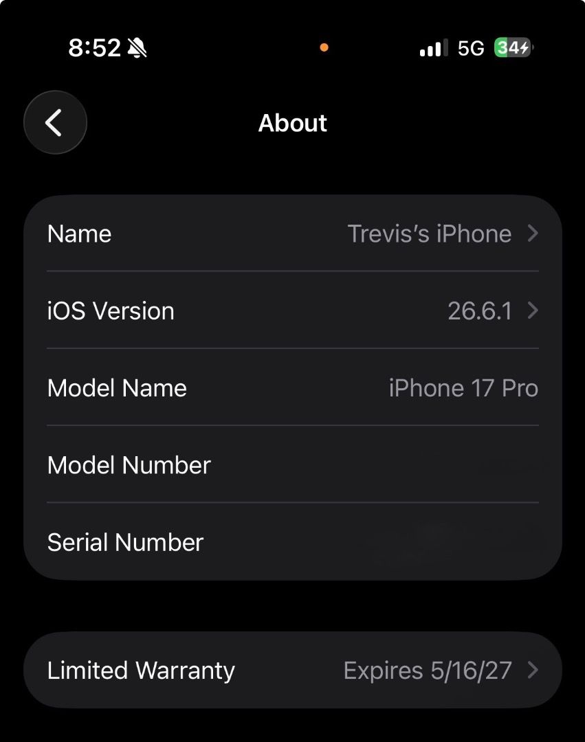 Apple iPhone 17 Pro Blue (Category: iPhone 17 Series) located in Cebu City. Submitted by gwonderrrr (Listing ID 1466568476, Image 2). Description: Using until sold / Under warranty iPhone 17 Pro 256GB Deep Blue Batteryhealth: 98 With original box and one case No scratches or issues, hamis pa ang unit No cord since gamiton pa sa laing unit Personal unit Auto pass buy and sell offers Rfs: upgrade Unli check sa unit / Negotiable for sure buyer Loc: 
