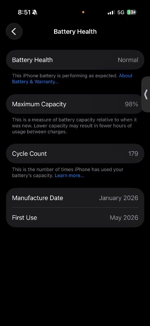 Apple iPhone 17 Pro Blue (Category: iPhone 17 Series) located in Cebu City. Submitted by gwonderrrr (Listing ID 1466568476, Image 3). Description: Using until sold / Under warranty iPhone 17 Pro 256GB Deep Blue Batteryhealth: 98 With original box and one case No scratches or issues, hamis pa ang unit No cord since gamiton pa sa laing unit Personal unit Auto pass buy and sell offers Rfs: upgrade Unli check sa unit / Negotiable for sure buyer Loc: 