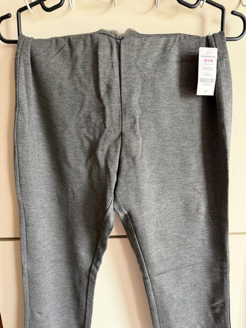 Ardene Grey Pants leggings Size S (Category: Jeans) located in Quezon City. Submitted by bubspreloved (Listing ID 1466644600, Image 2). Description: - Brand: Ardene - Color: Grey - Size: S (24R Regular Fit) - Style: Simple pull-on, stretchy and comfortable material - Condition: Brand new with tags (BNWT).