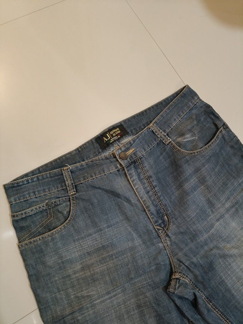ARMANI JEANS (Category: Jeans) located in Quezon City. Submitted by daniel_thrift05 (Listing ID 1466626054, Image 3). Description: No issue Good condition Size 36 Dm me for more details.