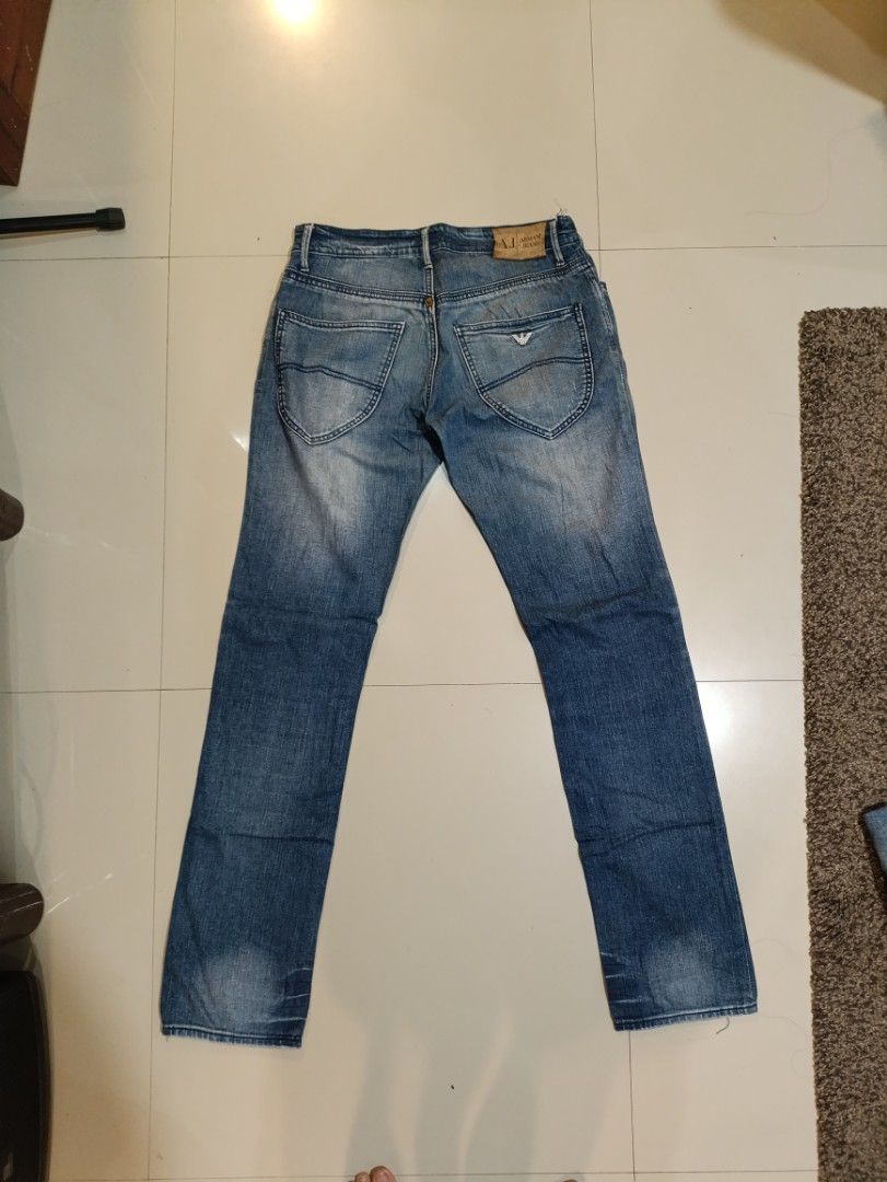 ARMANI JEANS (Category: Jeans) located in Quezon City. Submitted by daniel_thrift05 (Listing ID 1466627184, Image 2). Description: No issue Excellent condition Size 32 Dm me for more details.