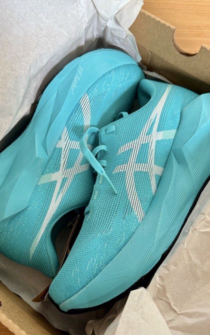 Asics NovaBlast 6 (Category: Sneakers) located in Quezon City. Submitted by shirleyjane06 (Listing ID 1466570927, Image 1). Description: 7.5 US 24.5 CM GOOD AS NEW MOP: GCASH MOD: LALAMOVE.