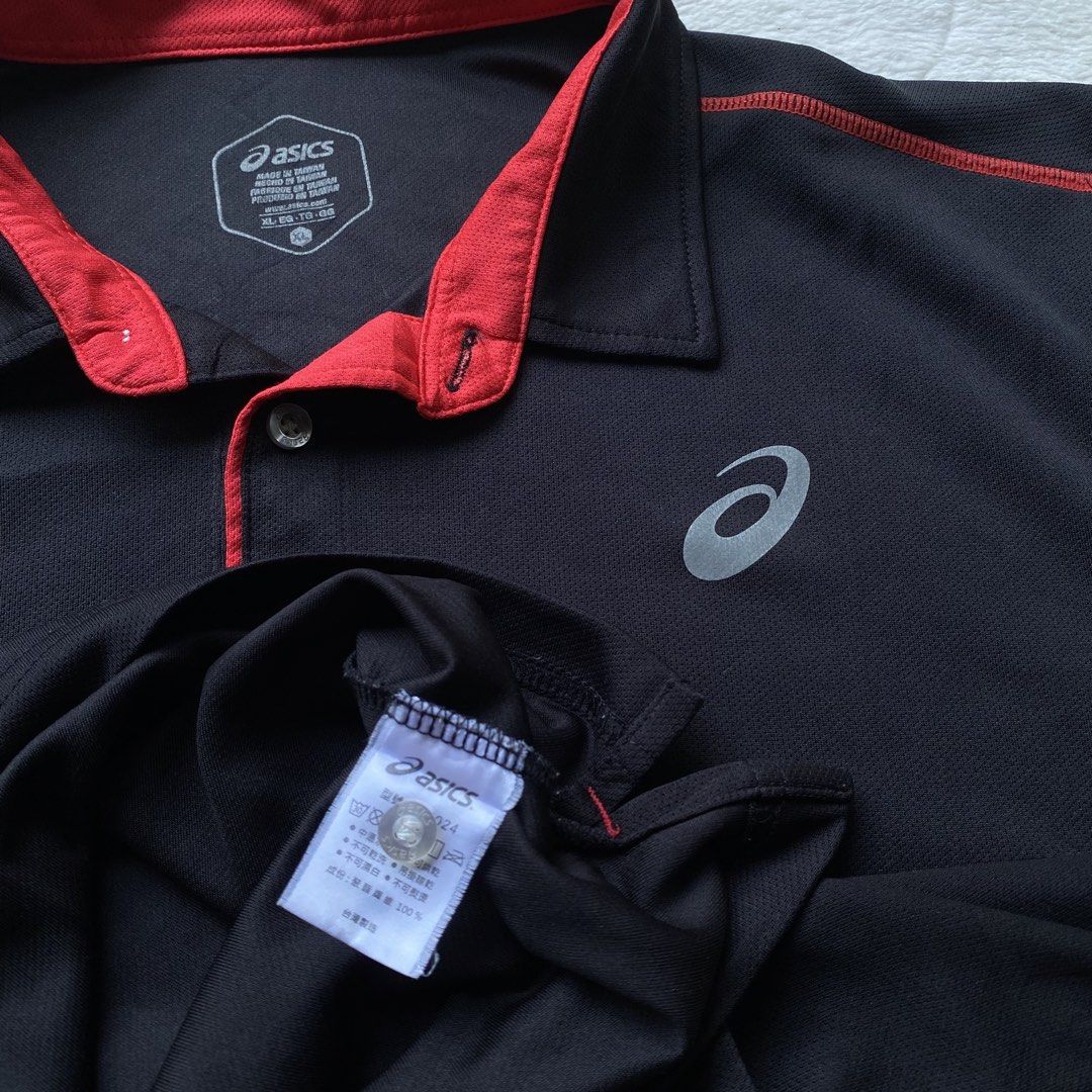 Asics Training Polo Shirt (Category: Activewear) located in Davao. Submitted by bangers01 (Listing ID 1466660720, Image 3). Description: .